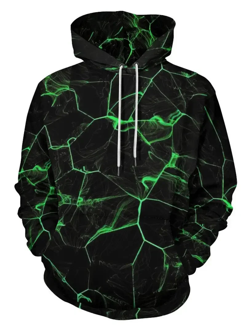 Daniel Hoodie mit markantem 3D-Design