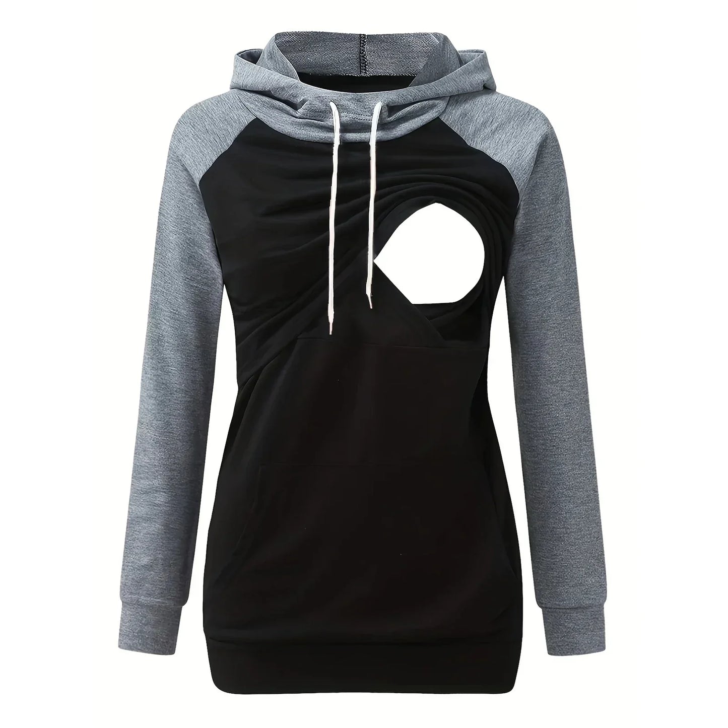 Mütter-Hoodie: Bequemer, stylischer Hoodie mit Öffnung