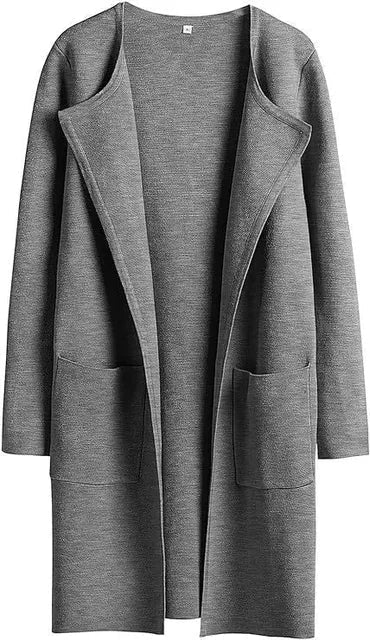 Krohn-e | Lange und Bequeme Jacke für Frauen