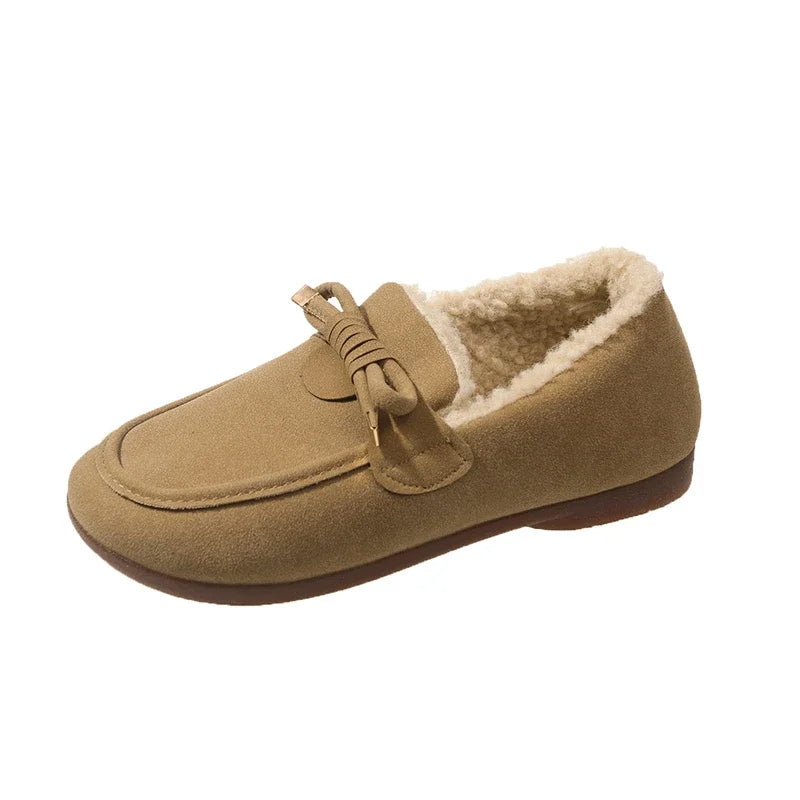 Modische und warme Damen-Winterschuhe von Luthrae – flache Sohle