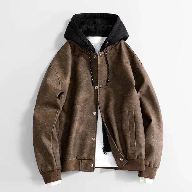 Krohn-e | Freizeitjacke mit Kapuze für Männer - Peterson