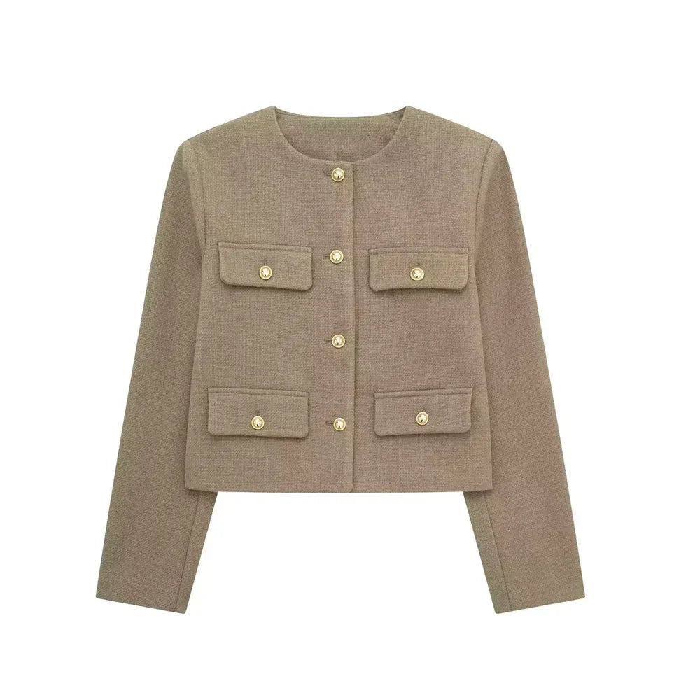 Krohn-e | Elegante Kurze Damenblazer
