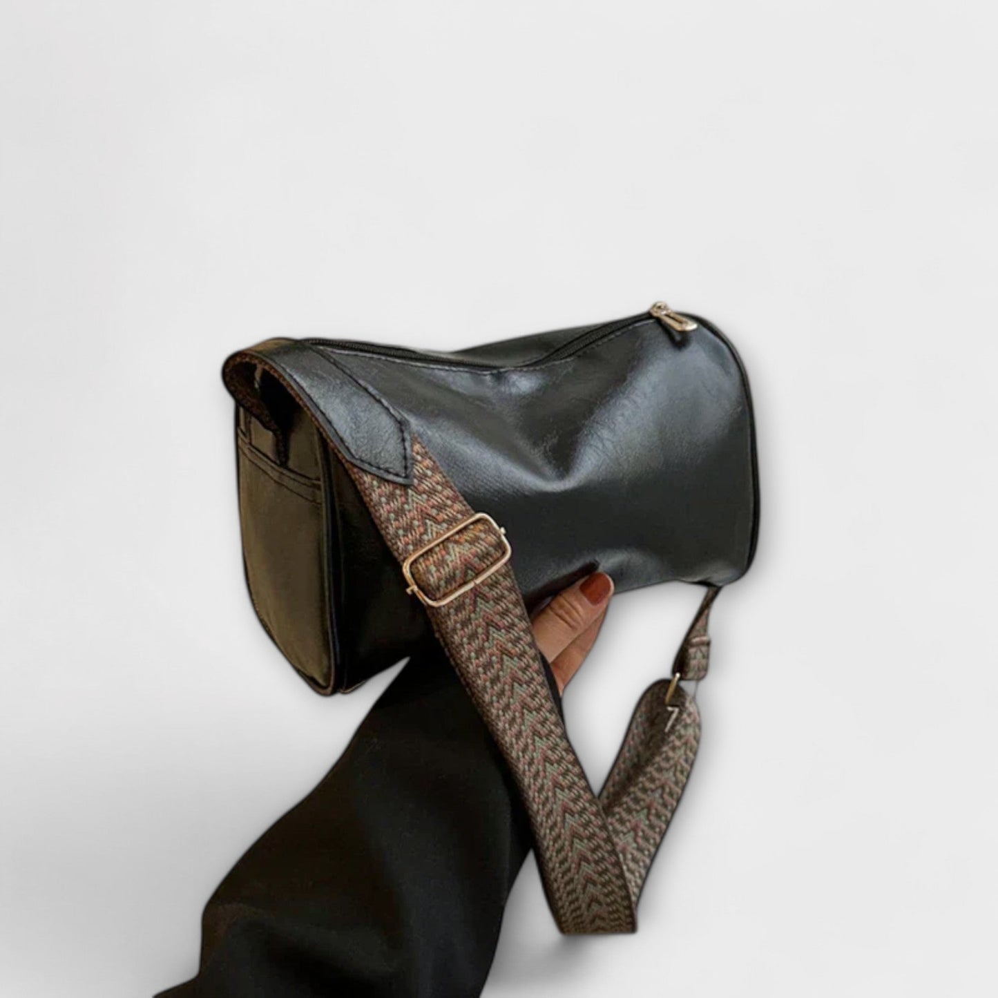 KROHN-E Damen Schultertasche Modern Verstellbarer Riemen Vielseitig