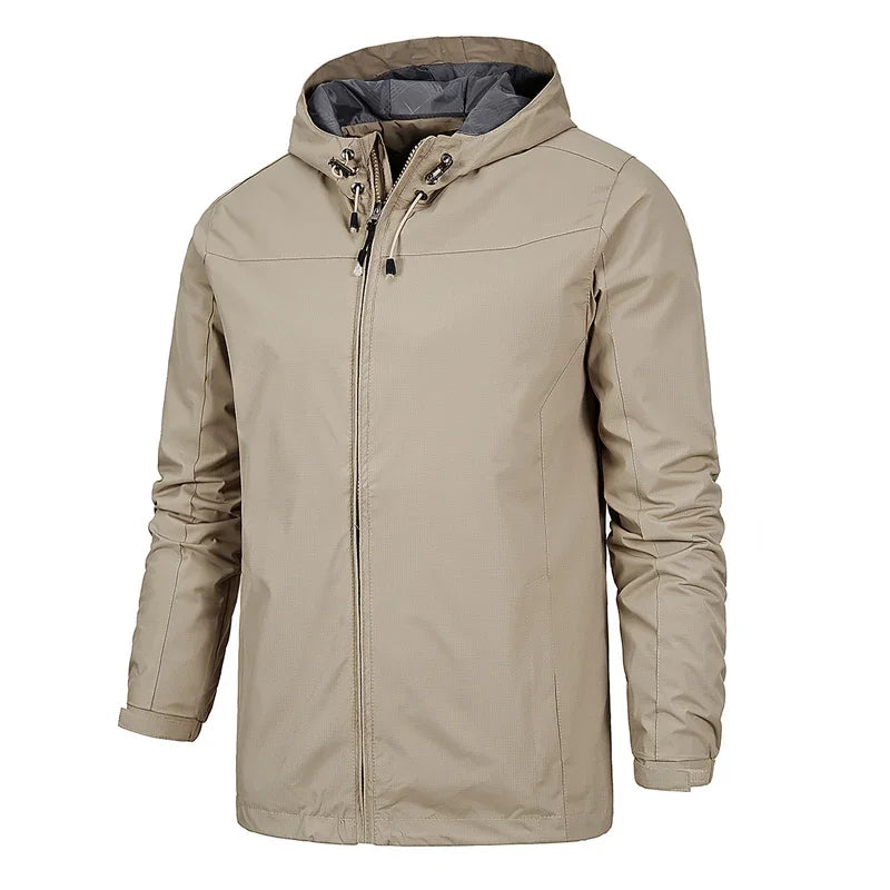 Lukas Herrenjacke: Wasserdicht, atmungsaktiv, ideal für Frühling & Herbst