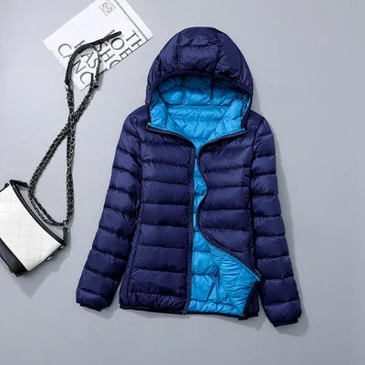 Krohn-e | Kapuzen Daunenjacke Spezielle Winter