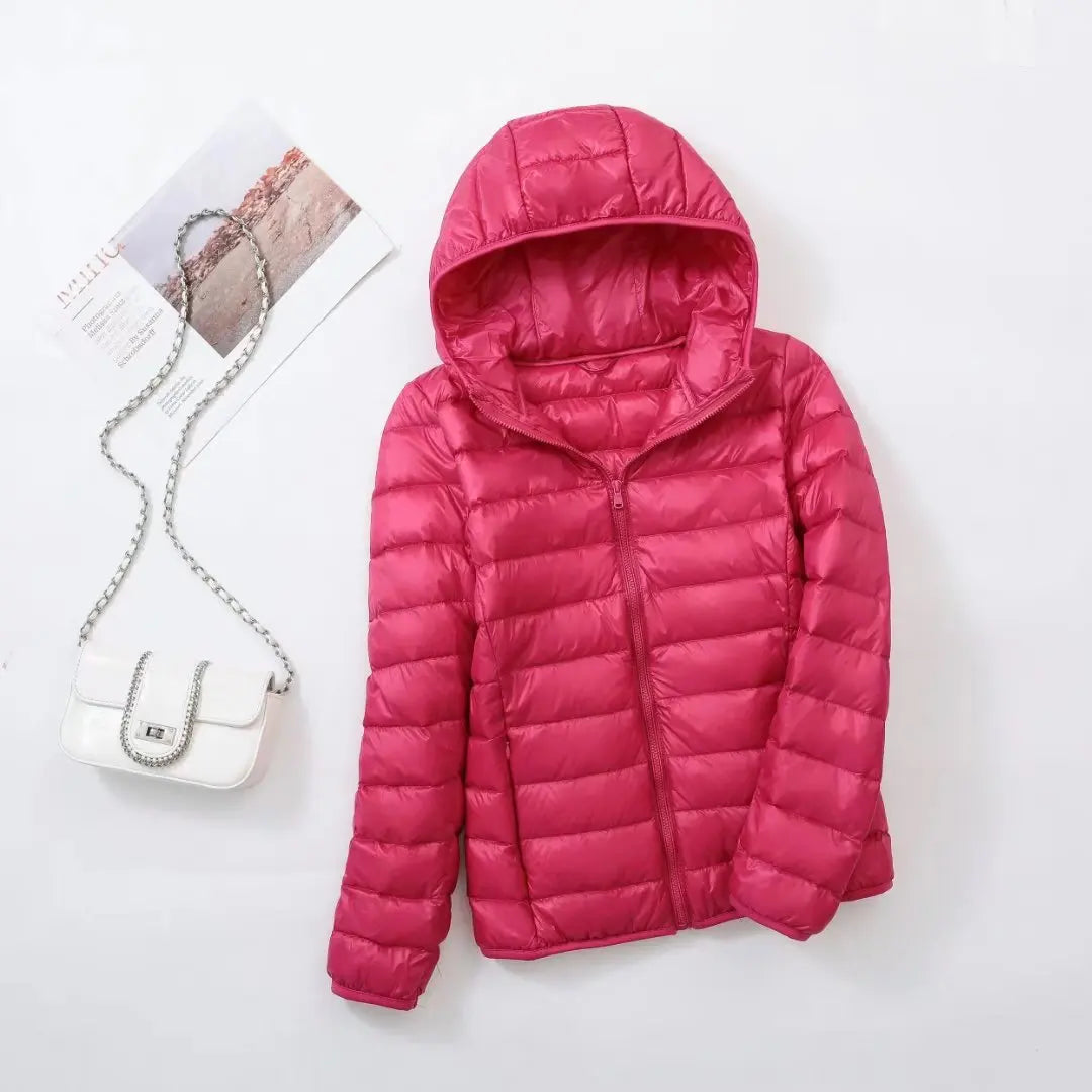 Krohn-e | Kapuzen Daunenjacke Spezielle Winter