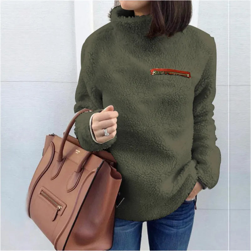Alvina: Extra weicher, bequemer Pullover