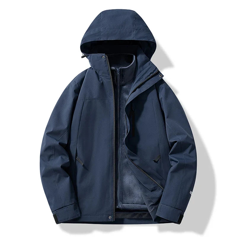 Krohn-e | und Damen Skijacke mit Kapuze