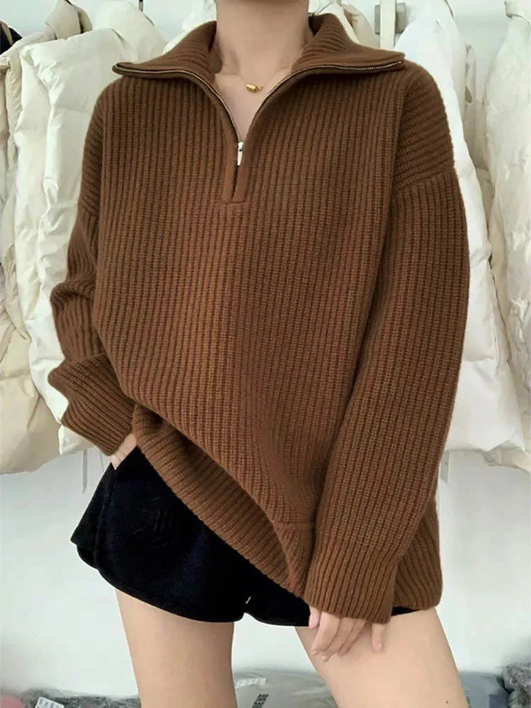 Krohn-e | Strickpullover für Frauen mit Komfort
