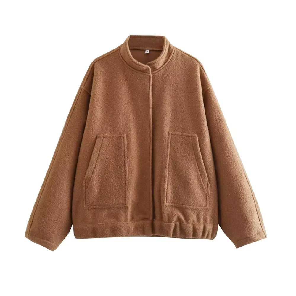 Krohn-e | Stylische Weinlese Bomberjacke