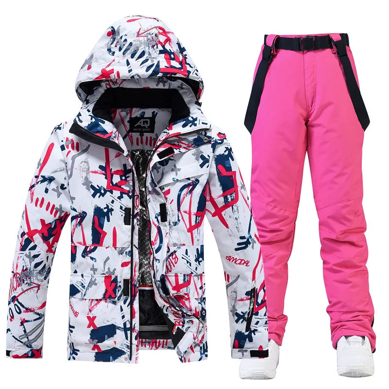 Krohn-e | Elegantes Wintersport Outfit [zweiteiliges Satz]