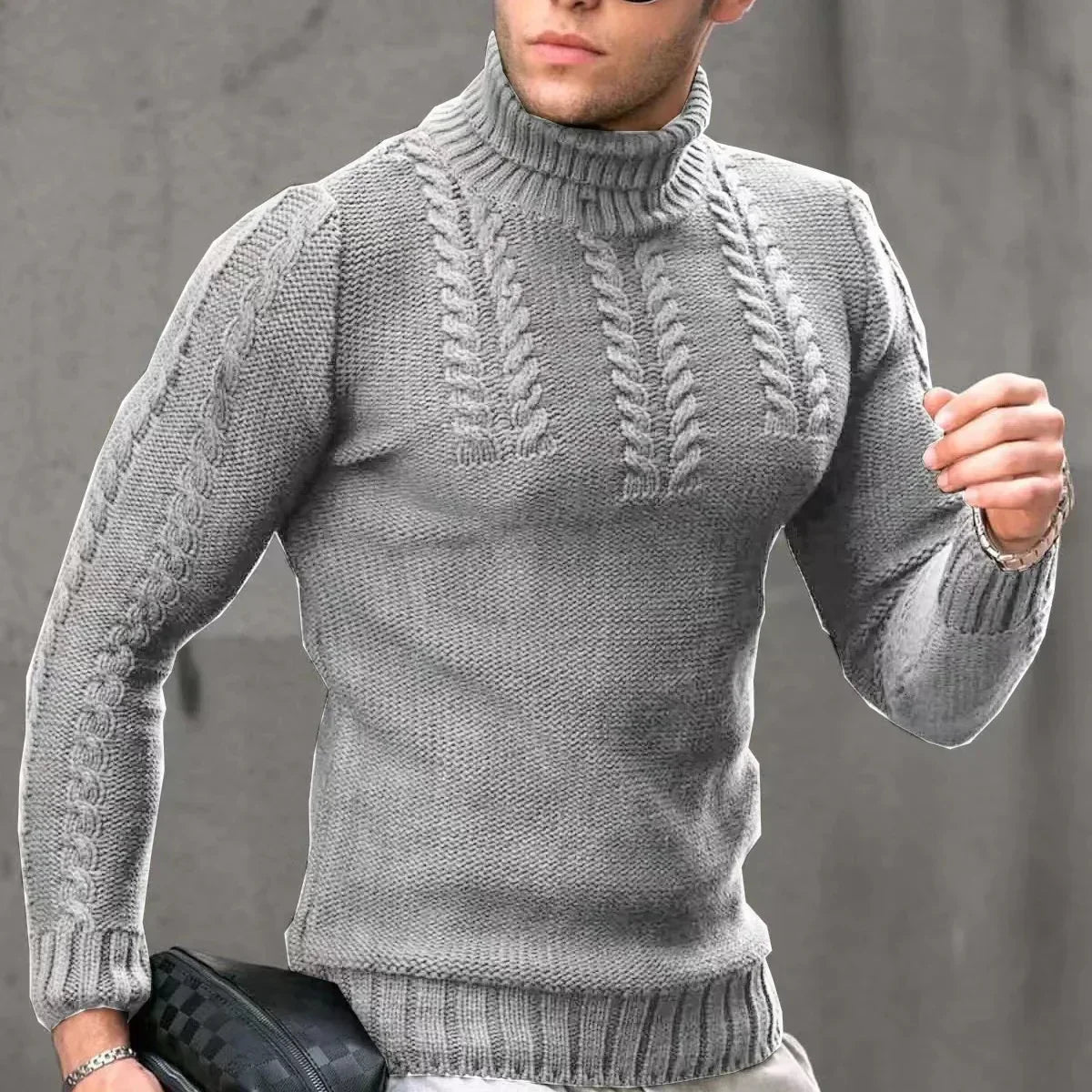 Stylischer und einfacher Gina Winterpullover