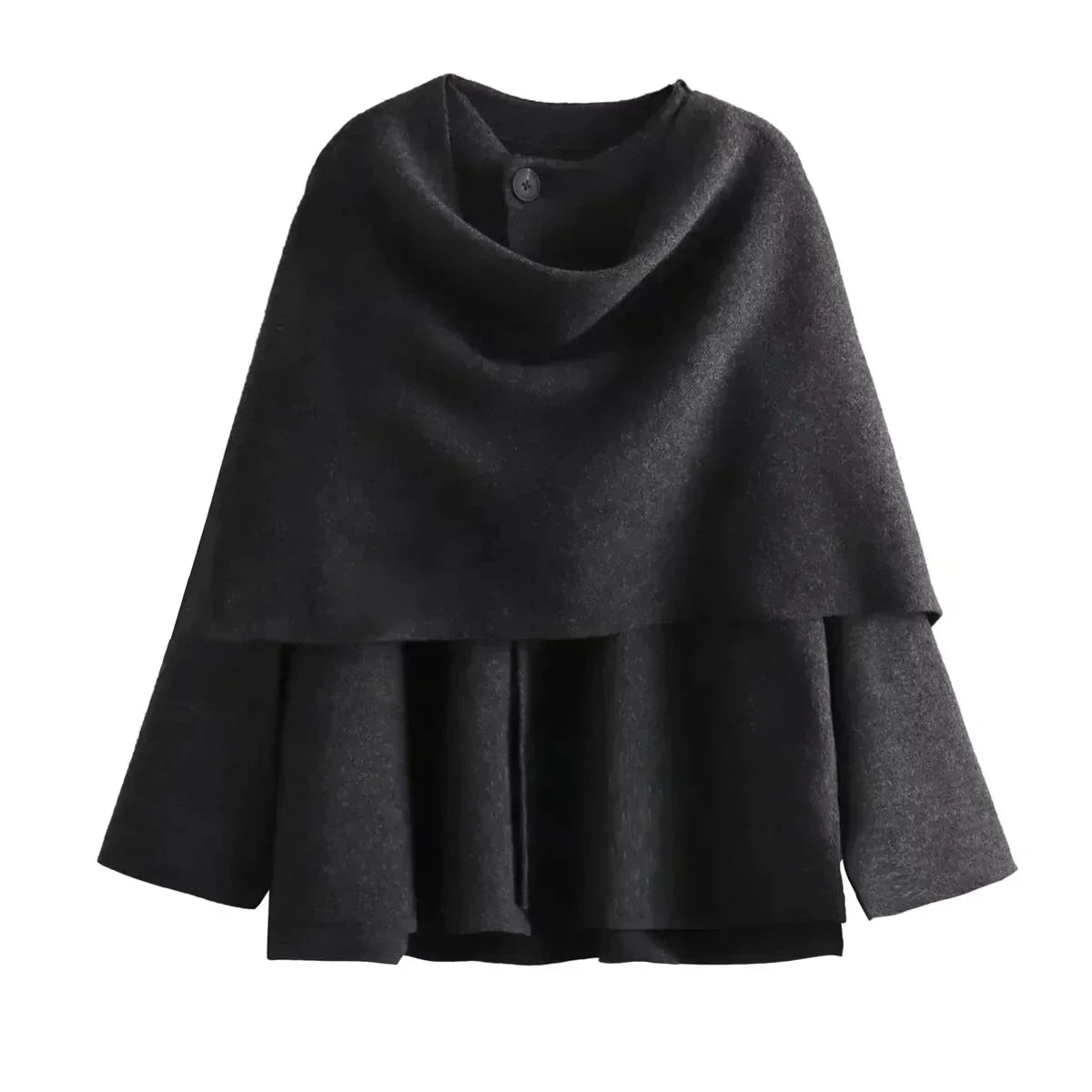 Krohn-e | Jacke mit Schal Bequem und Warm Perfekt für Den Winter