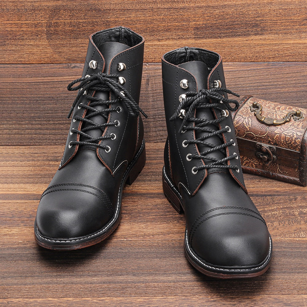 Krohn-e | Schuhe mit Absatz Aus Naturleder