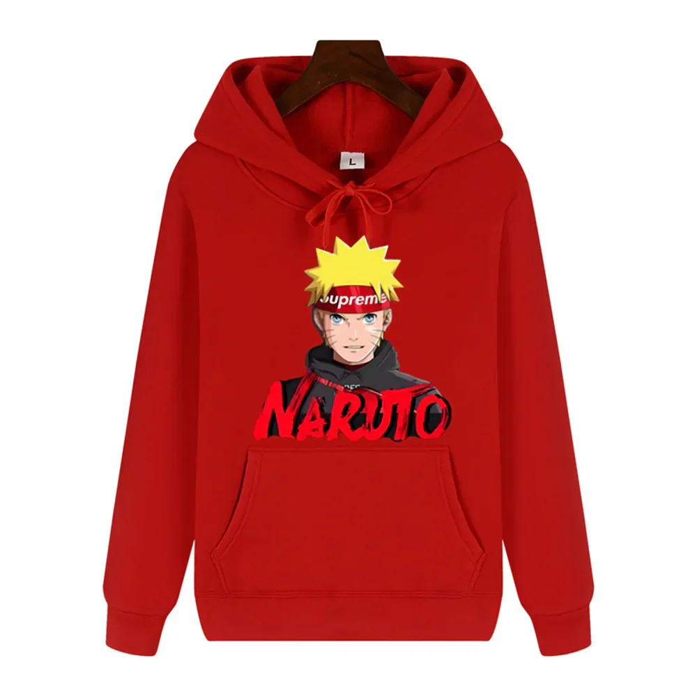 Benjamin Hoodie mit auffallendem Anime-Motiv