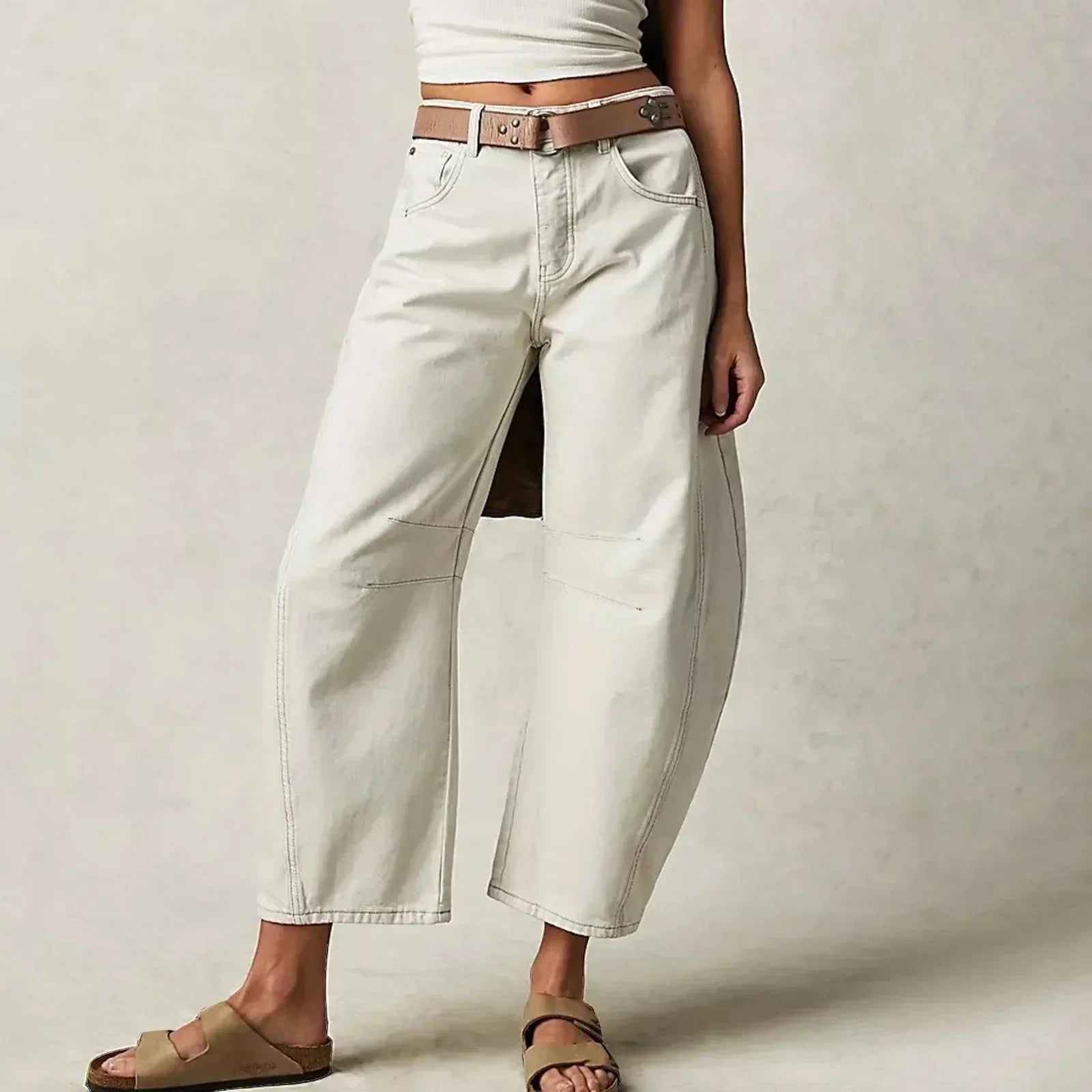 Damen Jeans von Laura, weit geschnitten