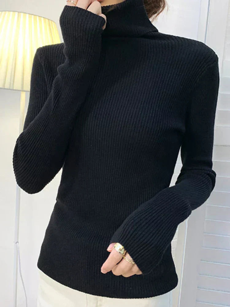 Krohn-e | Strickpullover Gerippte Struktur Figurunabhängiger Schnitt