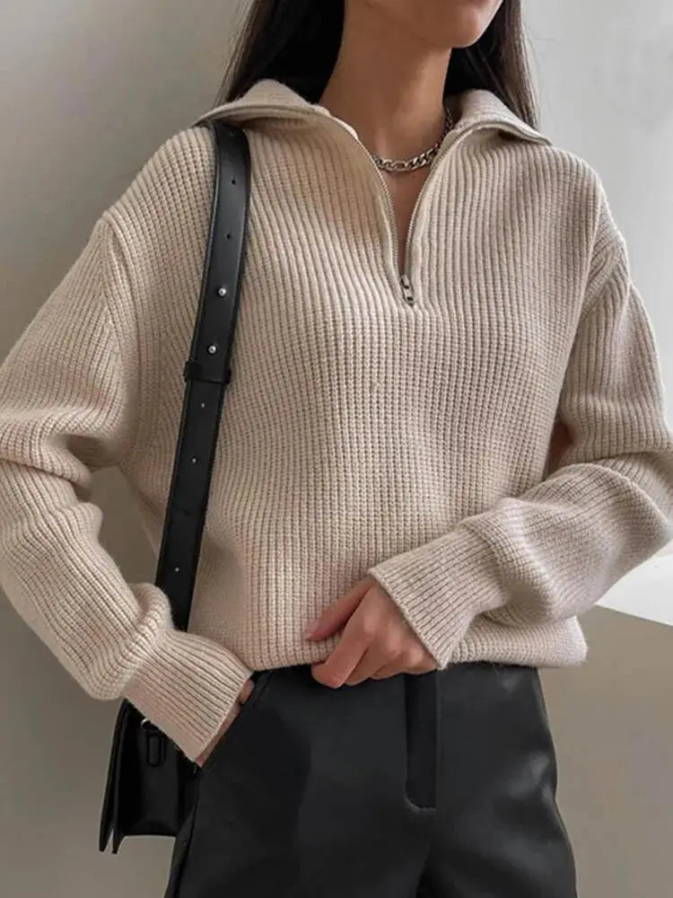 Krohn-e | Strickpullover für Frauen mit Komfort