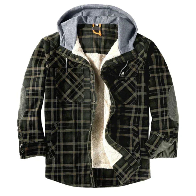 Krohn-e | Karierte Herrenjacke