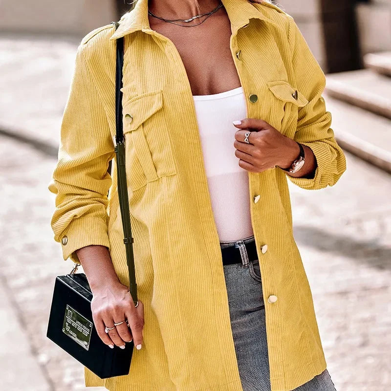 Krohn-e | Elegante Damenveloursjacke