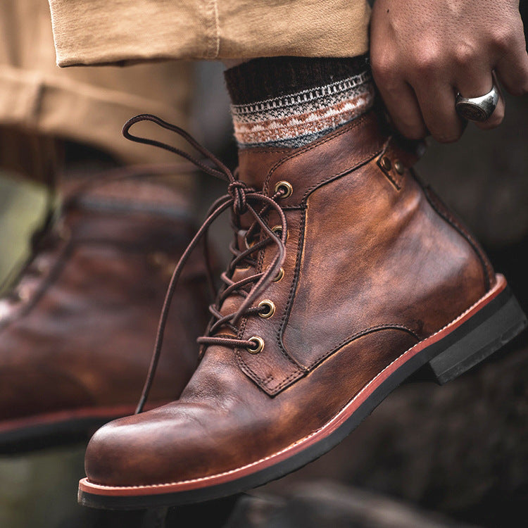 Krohn-e | Herren Lederstiefel