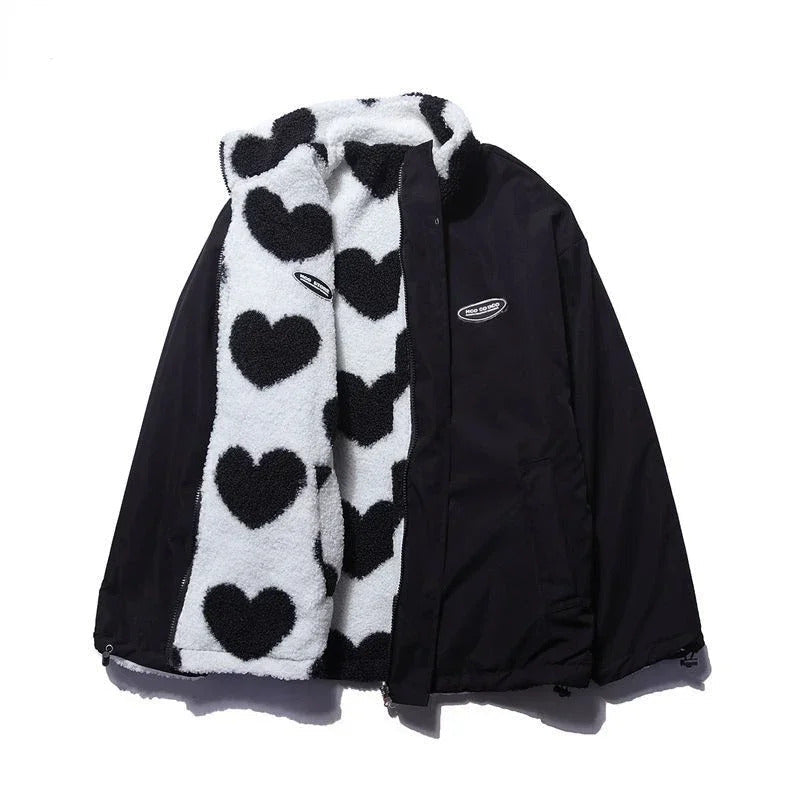 Krohn-e | Wendbare Herzjacke