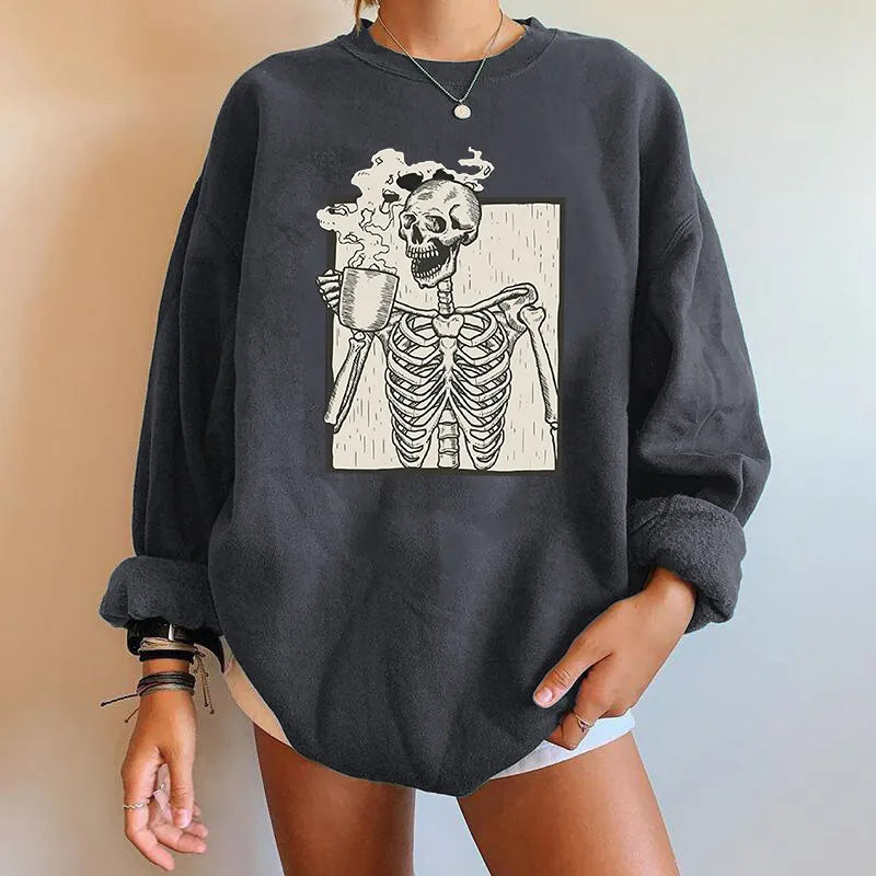 Lila Pullover für die Freizeit