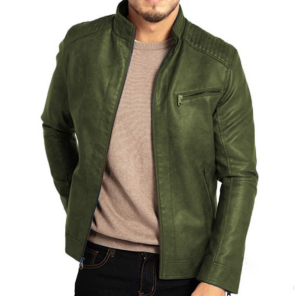 Krohn-e | Lederjacke für Elegante Herren