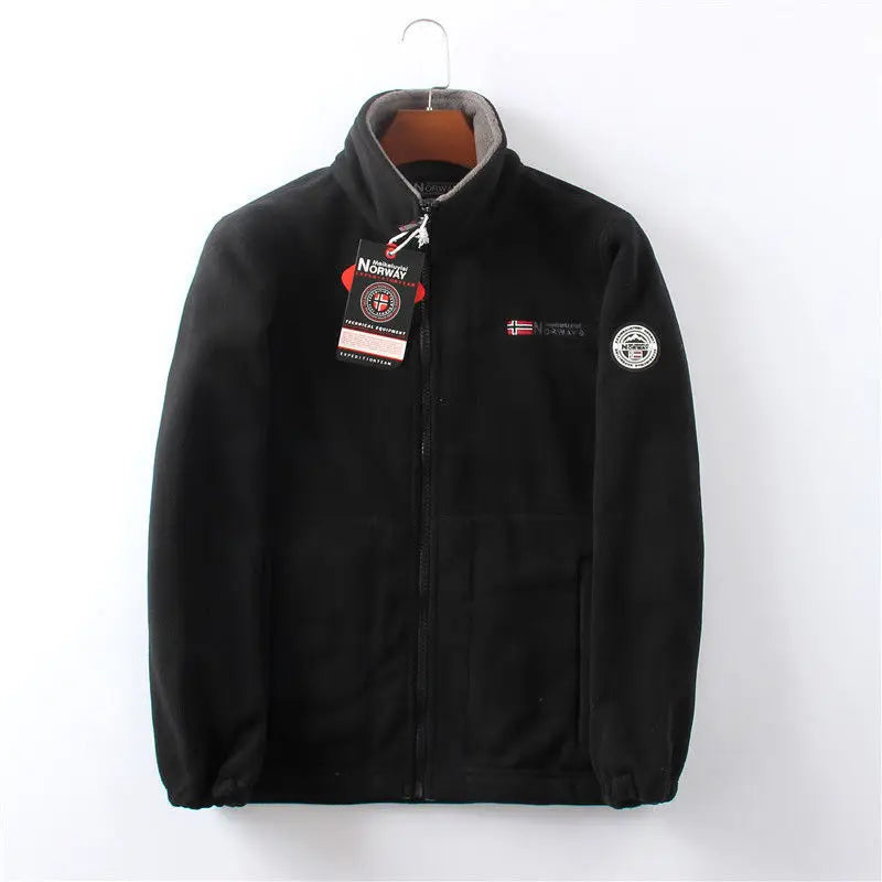 Krohn-e | Fleecejacke für Herren: Stil und Funktionalität für Den Winter