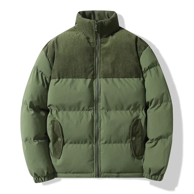Krohn-e | Wattierte Unisex-Jacke mit Cordura-Details