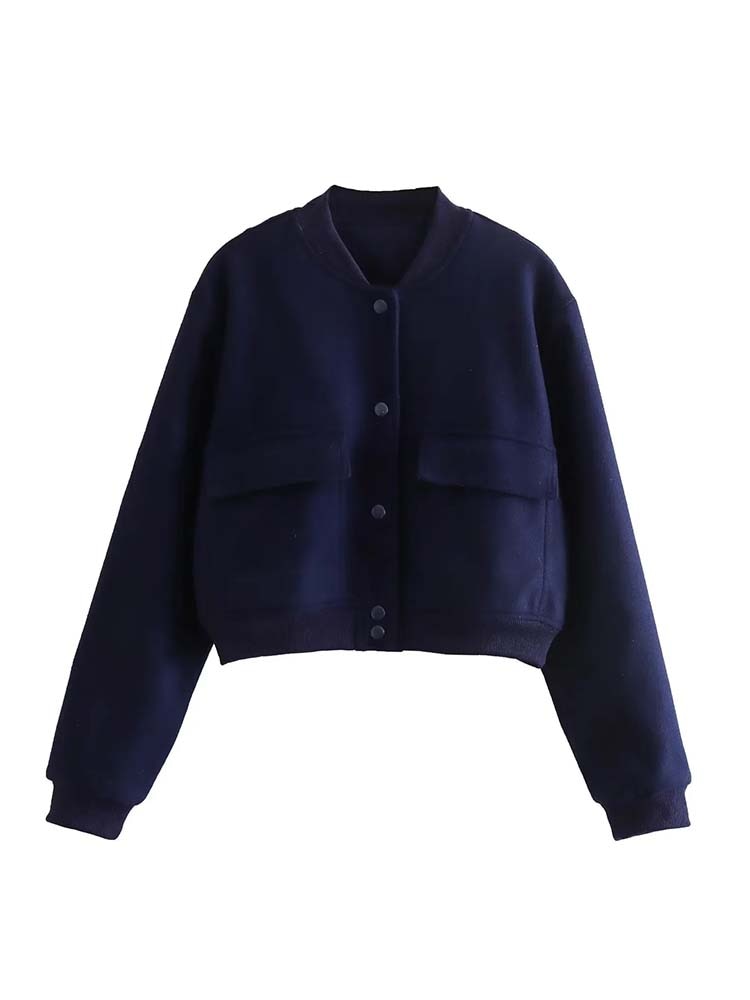 Krohn-e | Bomberjacke mit Reißverschlussdetail