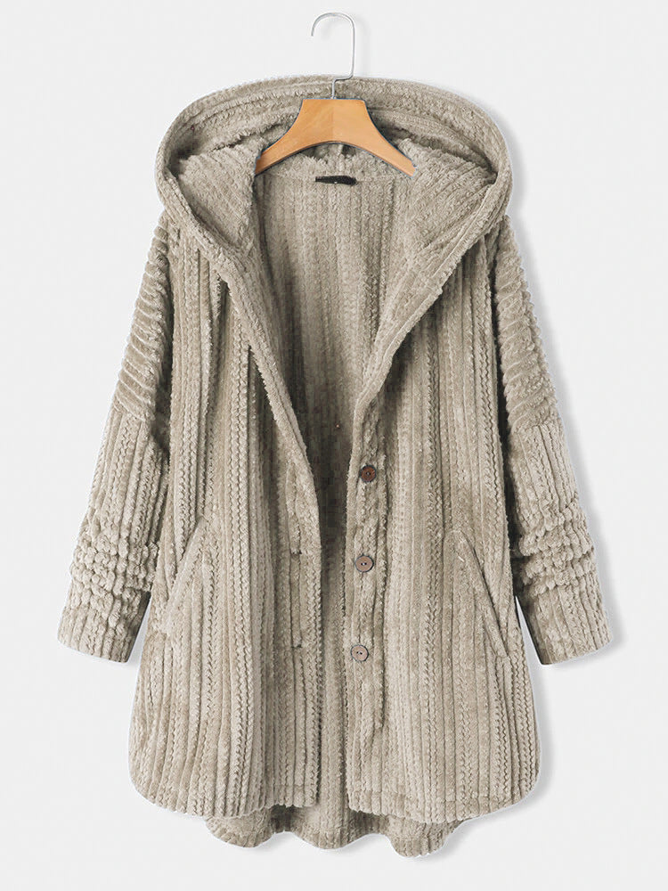 Krohn-e | Warmer und modischer Wintermantel mit Kapuze