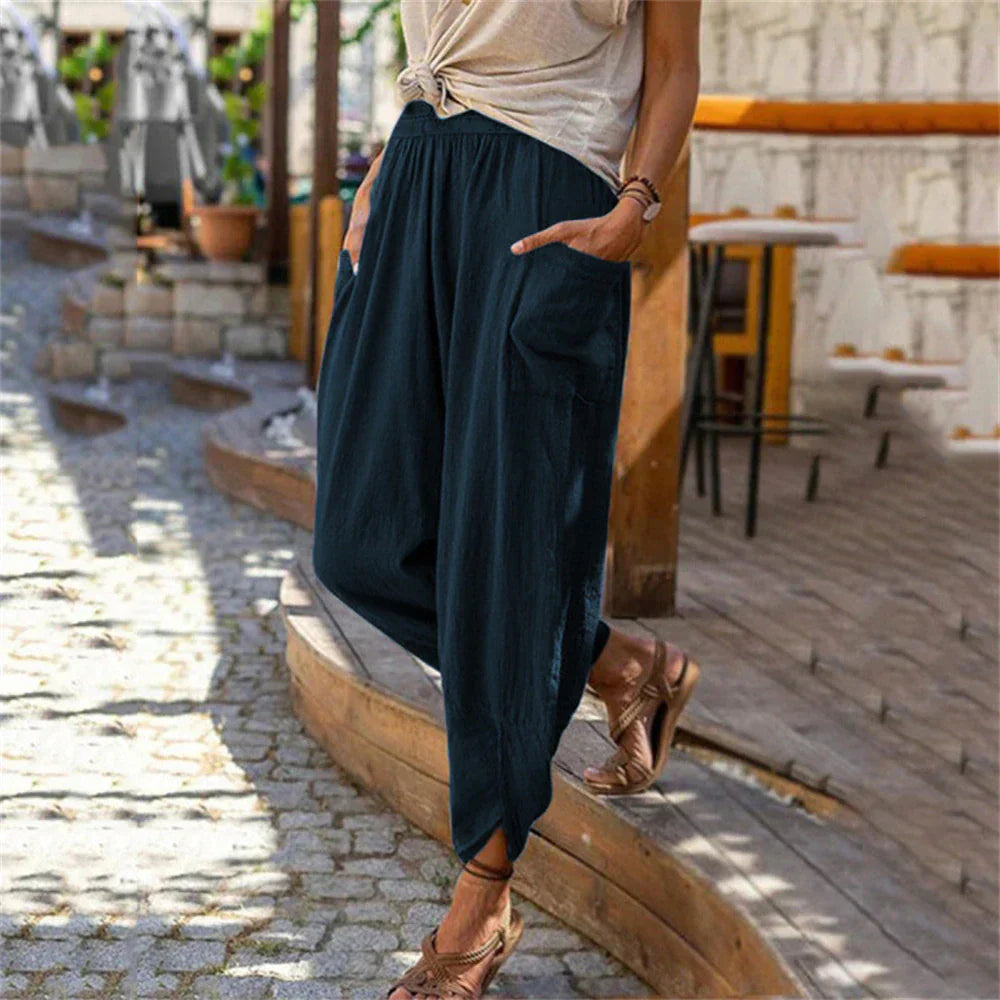 ELLIE Hose mit hoher Taille