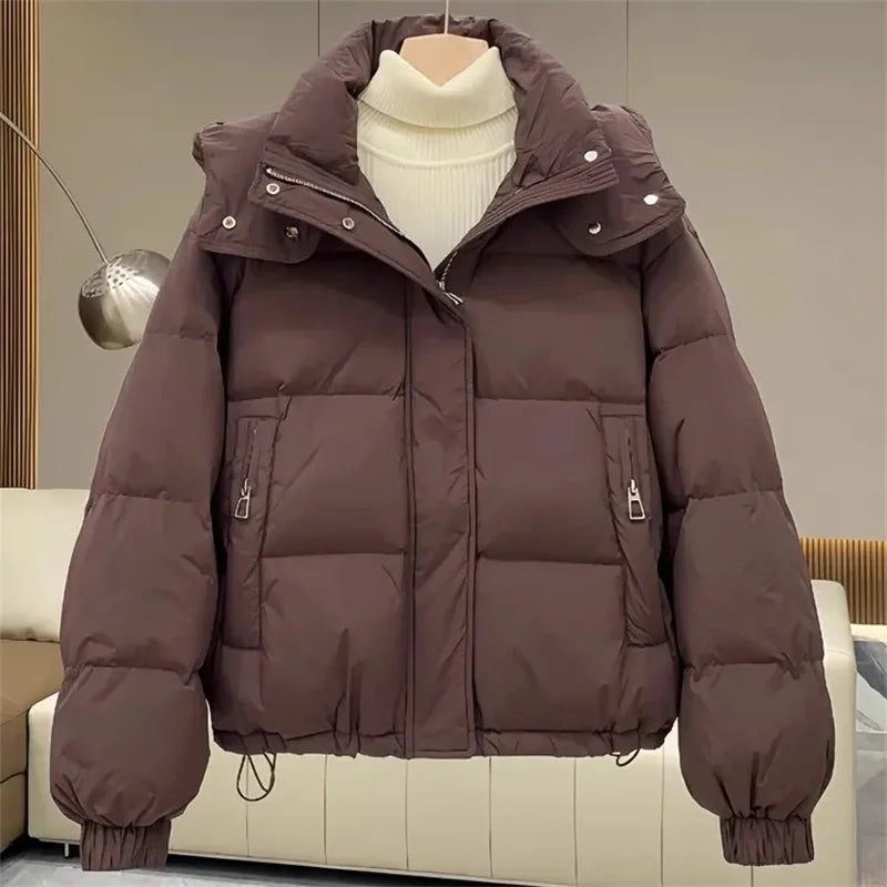 Krohn-e | Lässige Winter Pufferjacke
