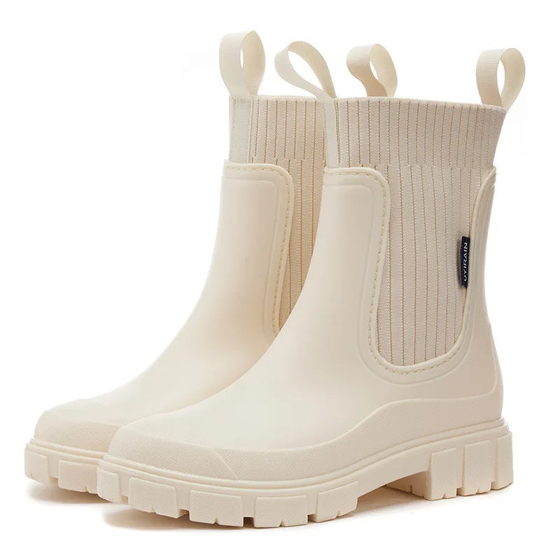 Krohn-e | Wasserdichte Stiefeletten mit Chunky Sohle
