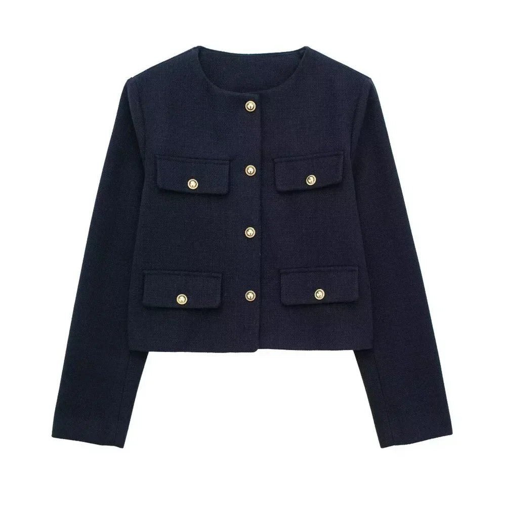 Krohn-e | Elegante Kurze Damenblazer