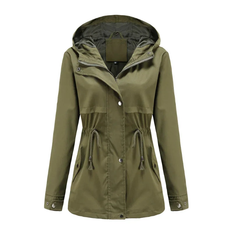Krohn-e | Schicke Knöpfbare Jacke für Damen