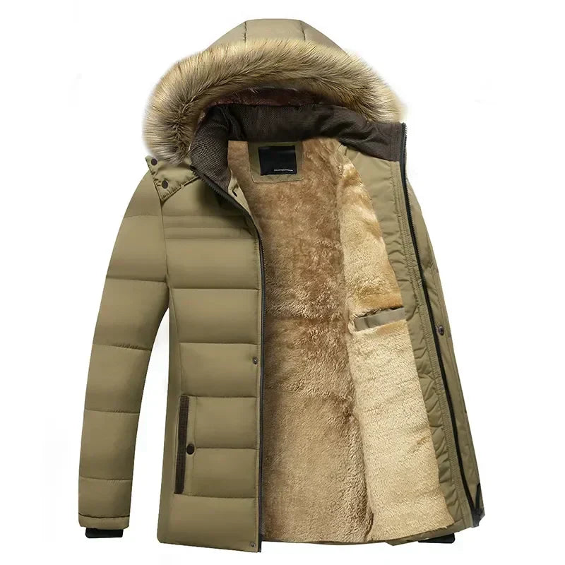 Krohn-e | jack - isolierter Wintermantel für Damen mit Kunstpelzfutter
