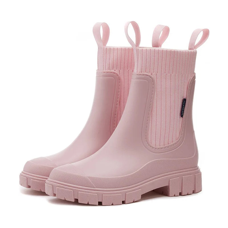 Krohn-e | Wasserdichte Stiefeletten mit Chunky Sohle