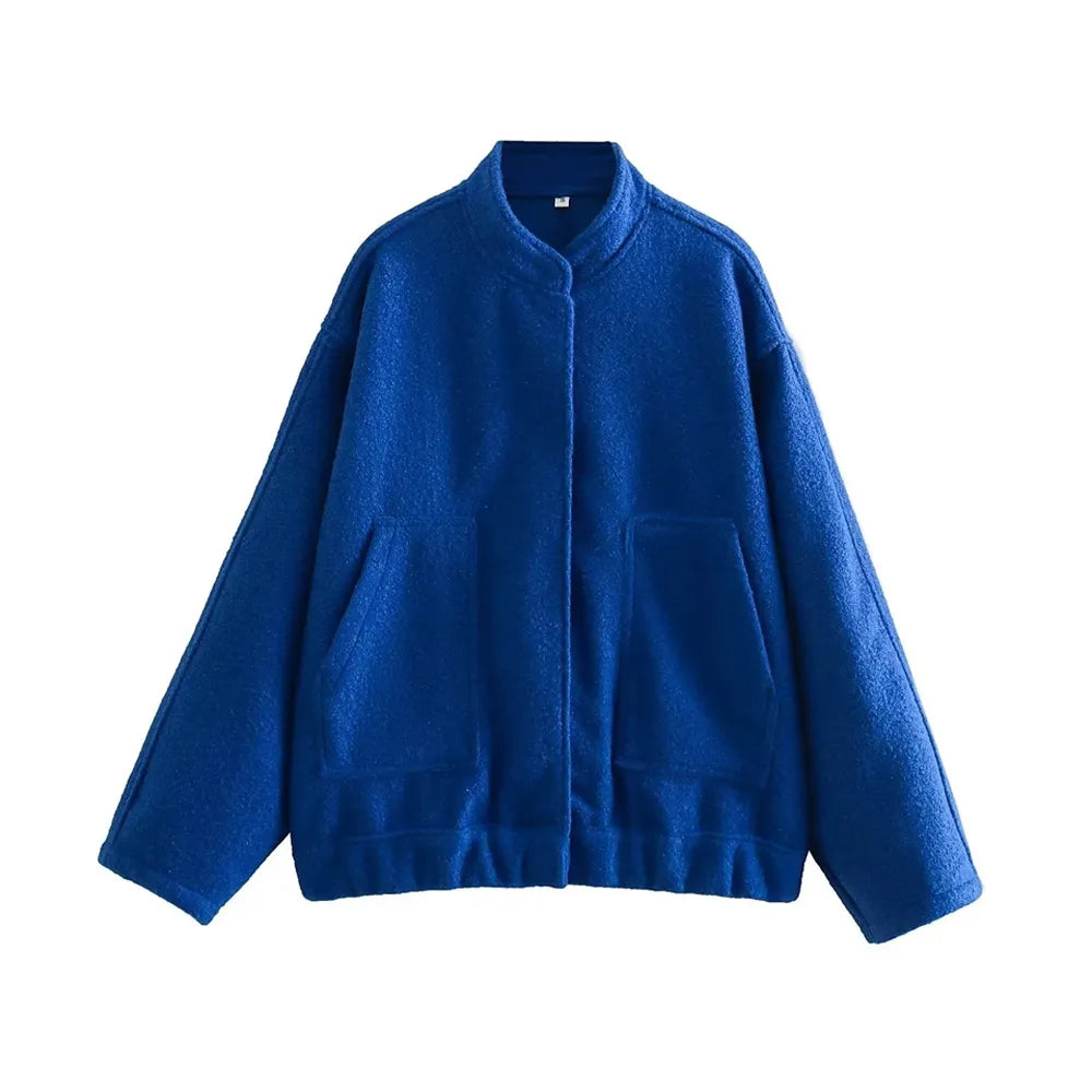 Krohn-e | Stylische Weinlese Bomberjacke