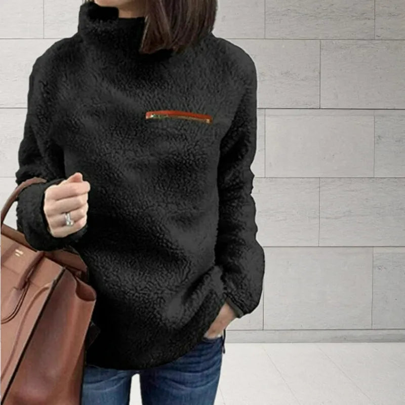 Alvina: Extra weicher, bequemer Pullover