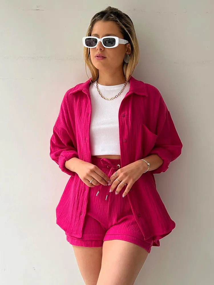Lizz Damen-Outfit: Zweiteiliges Set