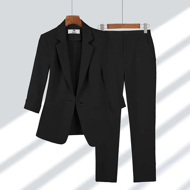 Krohn-e | Zweiteiliger Luxusanzug mit Jacke und Hose