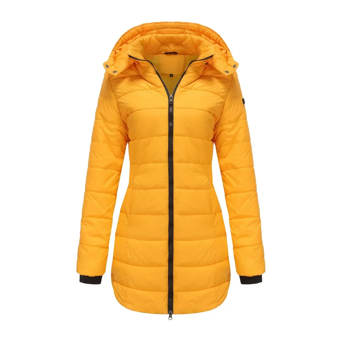 Krohn-e | Winter-Puffermantel mit Abnehmbarem Gesteppter Kapuze