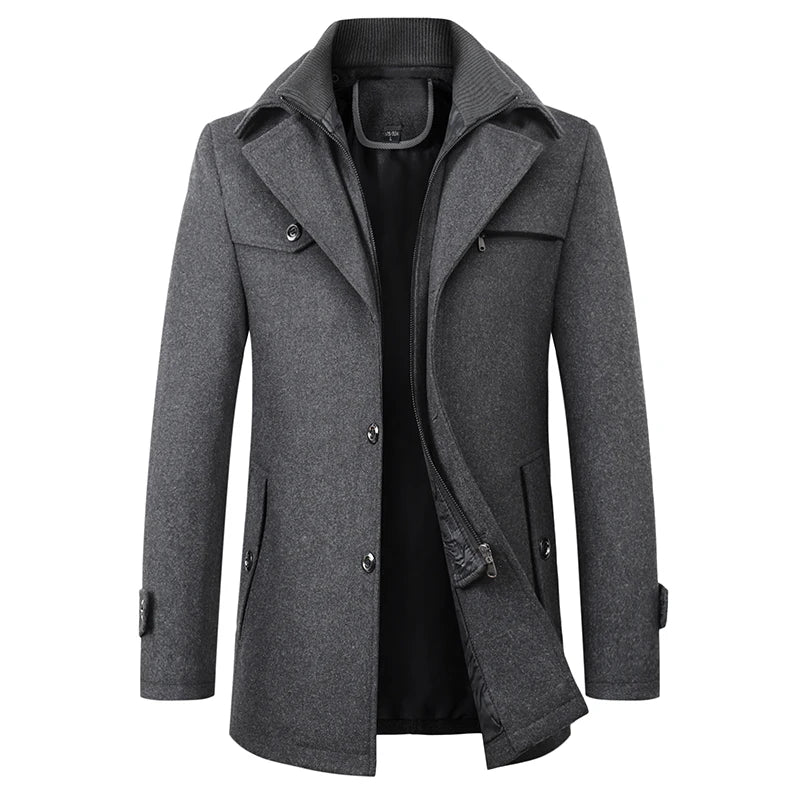 Hochwertiger Herren-Trenchcoat von Jagur