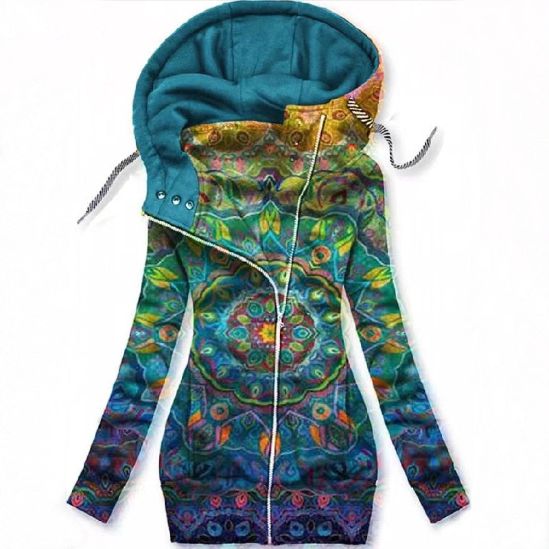 Krohn-e | Bequeme Künstlerische Jacke für Frauen