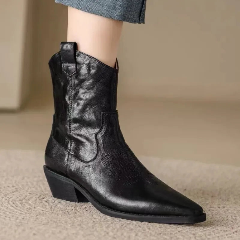 Krohn-e | Damen Tapered Boots