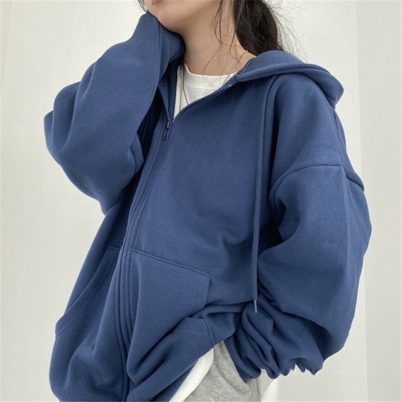 Krohn-e | Ziphoodie Hoodie für Damen