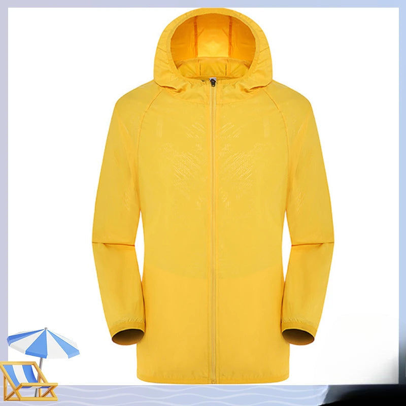 Lucas Unisex Regenjacke: Wind- und Wasserdicht