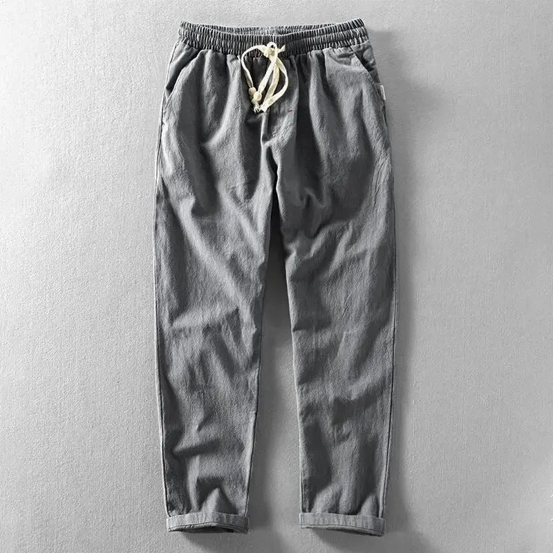 Leichte und bequeme Herrenhose aus Leinen